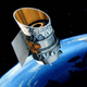 Artist’s conception of the decommissioned IRAS satellite.